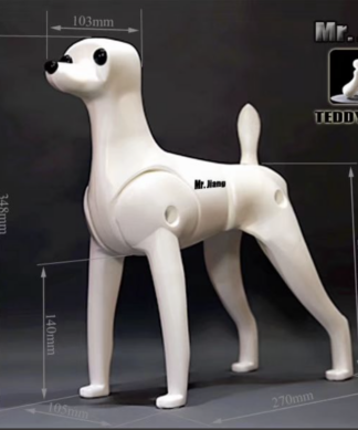 manekin model dog