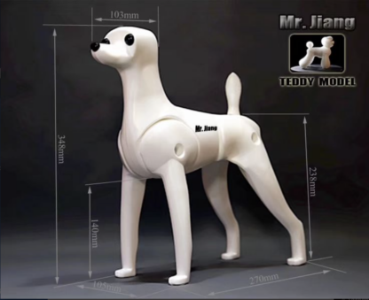 manekin model dog